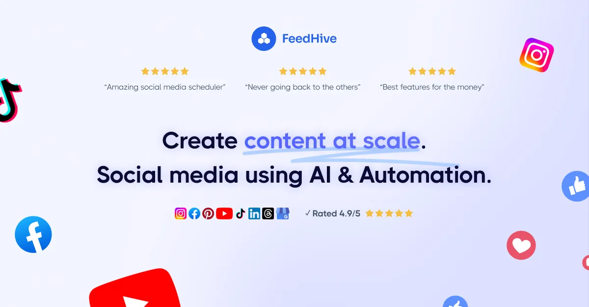 FeedHive - Create content at scale