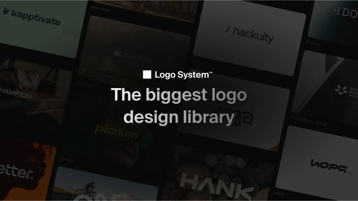 Get inspiration by exploring a library of 1000+ logo designs on Logo System